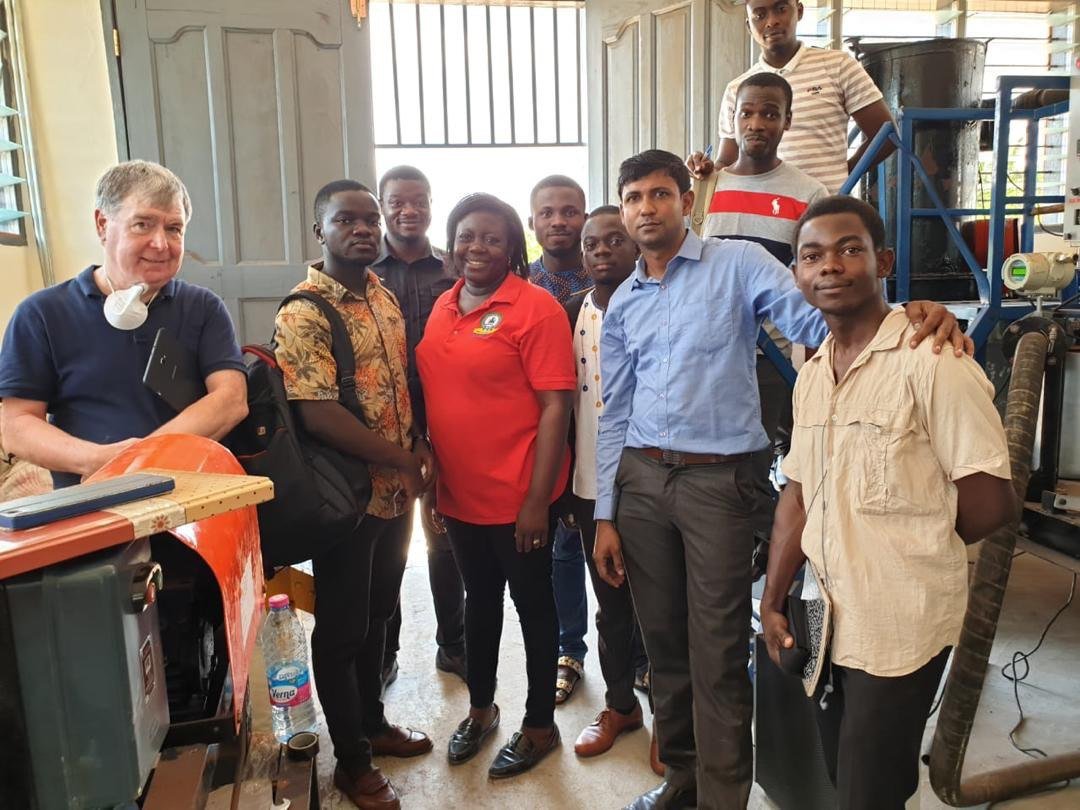 Ghana GOALs clean energy fieldwork
